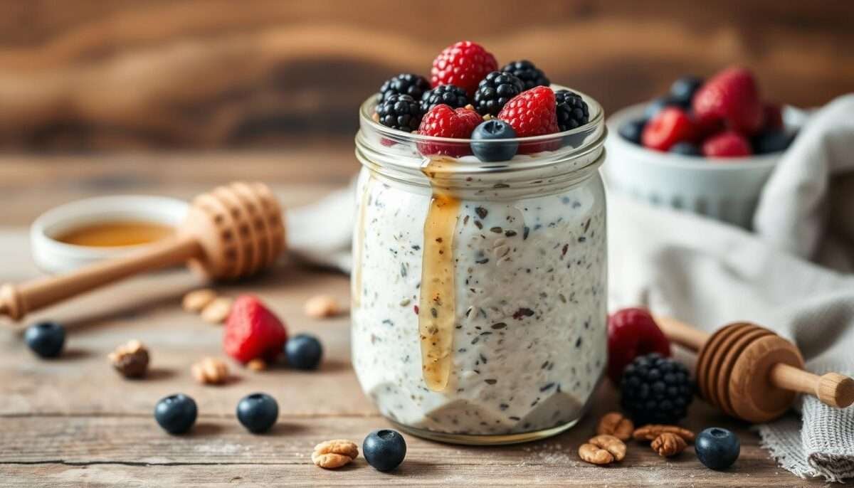 High-Protein Overnight Oats
