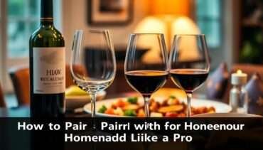 How to Pair Wine with Your Homemade Meals Like a Pro