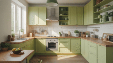 Small Green Kitchen Designs for a Fresh Look