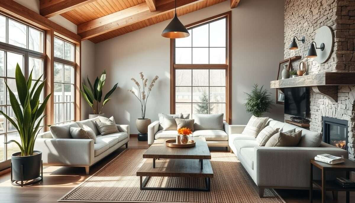 20 Cozy Living Room Decorating Ideas with Modern Rustic Charm
