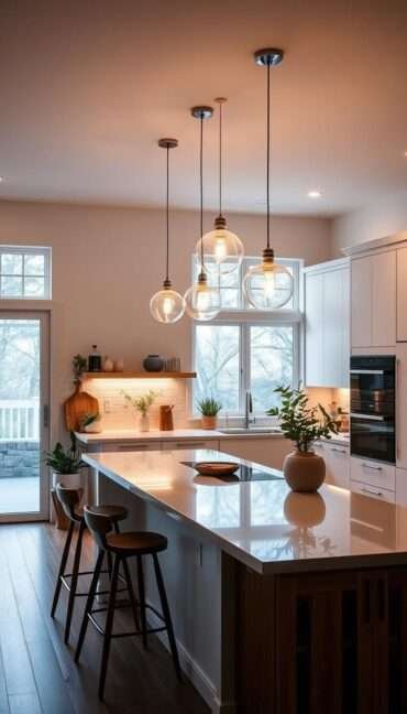 7 Simple Tricks to Use Lighting to Make Your Kitchen Feel Cozier