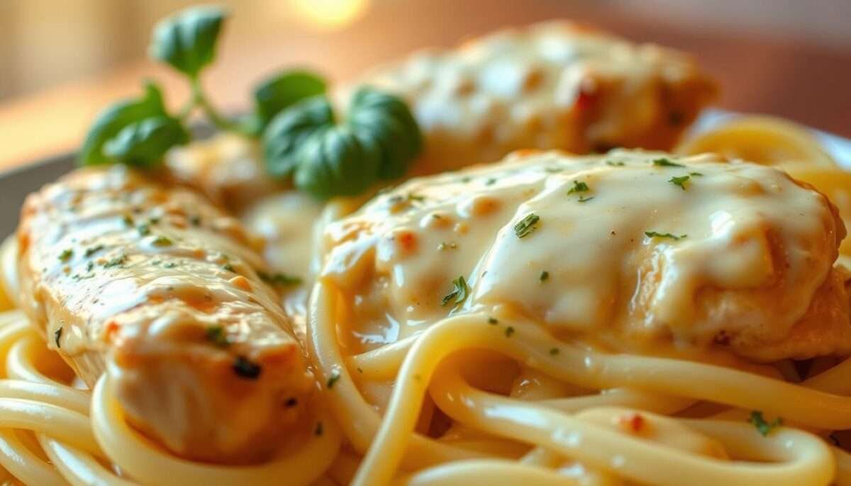 Creamy Garlic Parmesan Chicken Pasta (Easy 30-Minute Dinner!)