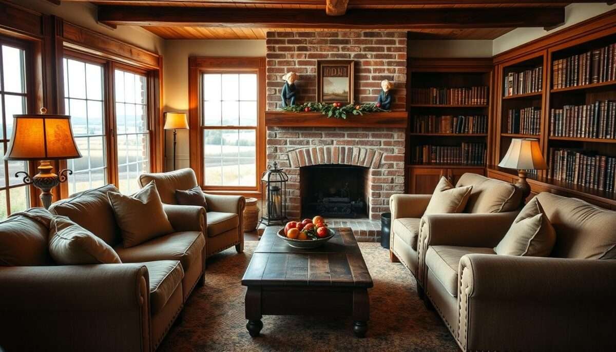 Farmhouse Living Room Layout Ideas: Small & Large Spaces