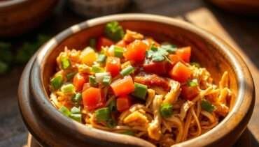 High-Protein Chicken Enchilada Bowls