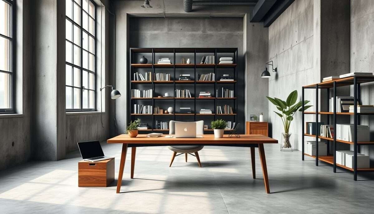 How to Balance Raw Industrial Elements with a Minimalist Aesthetic