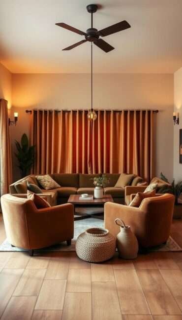 How to Create a Warm & Muted Color Palette for a Serene Space