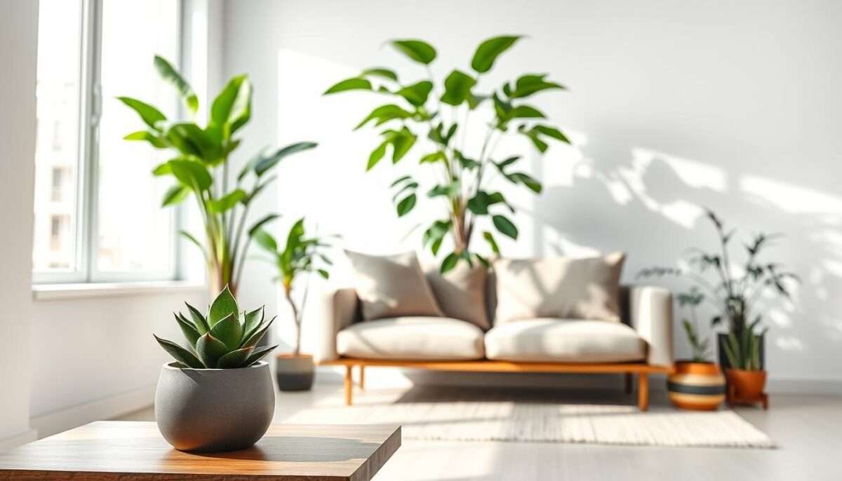 How to Style Plants in a Minimalist Living Room
