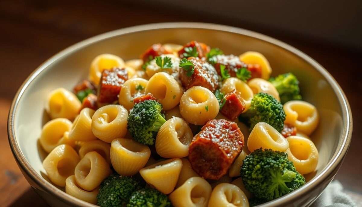 Orecchiette with Sausage and Broccoli