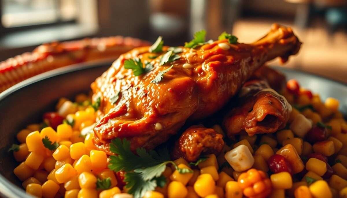 Slow Cooker Street Corn Chicken - The Comfort Spoon