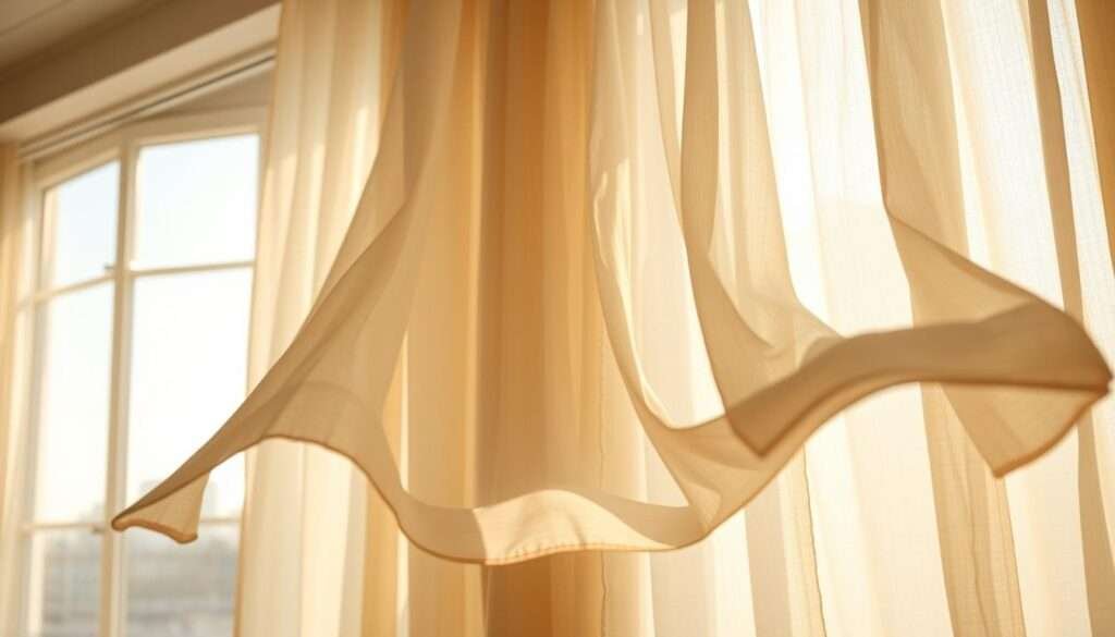 airy linen curtains