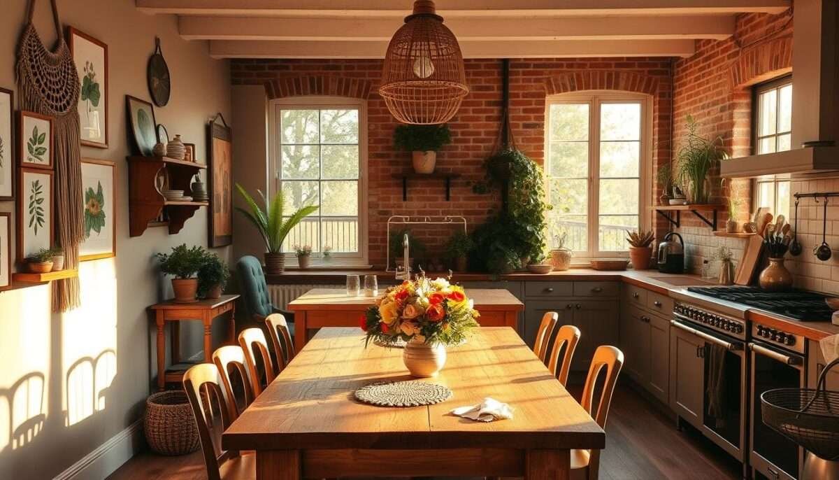 boho style kitchen, Budget-Friendly Boho Kitchen ideas