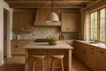 Earthy Kitchen Ideas to Incorporate Wood, Stone, and Natural Tones