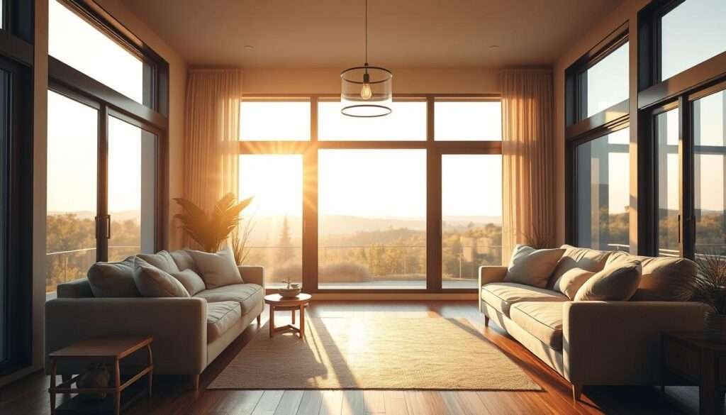 evening lighting