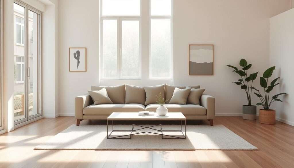 minimalist living room