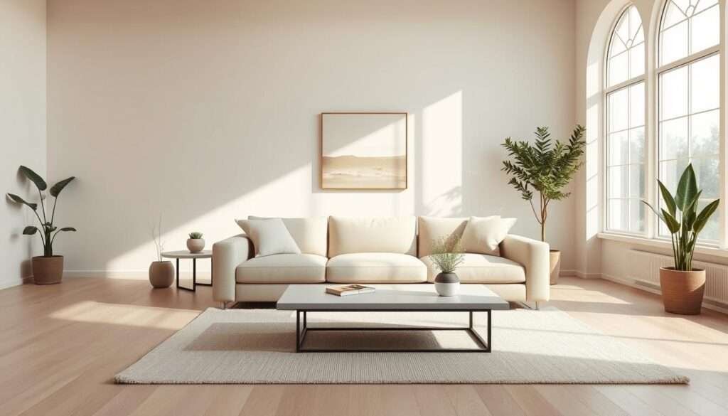 minimalist living room