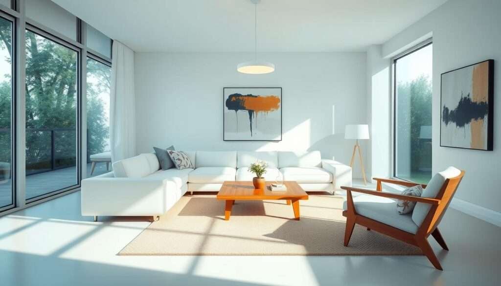 minimalist living room