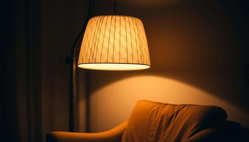 paper shaded lighting
