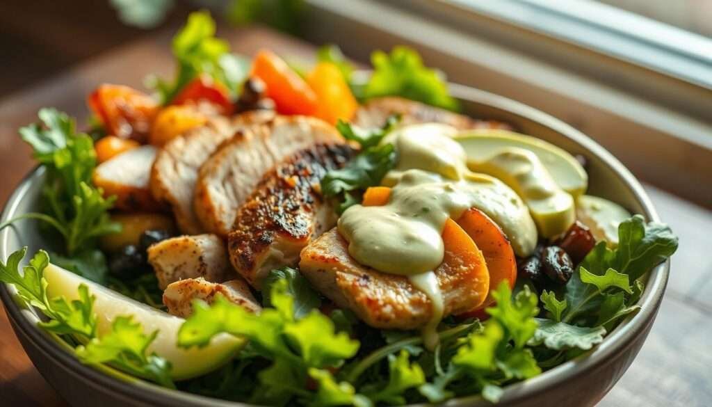 quick protein lunch bowl