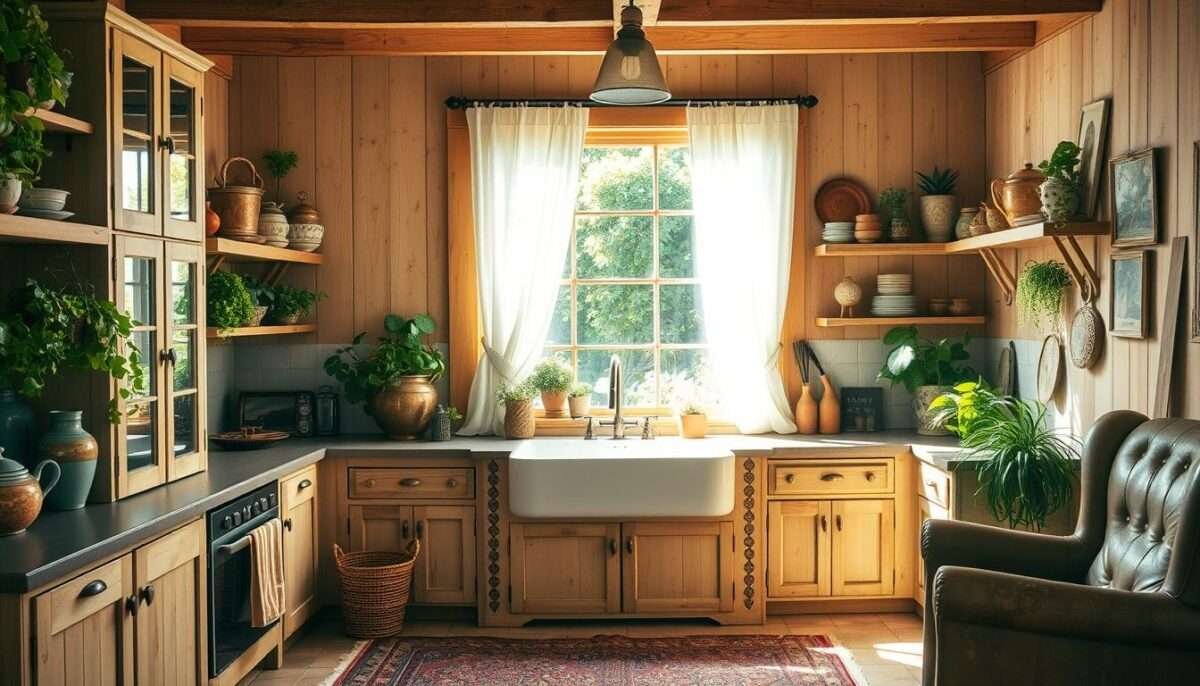 rustic boho kitchen,Boho Farmhouse Kitchen