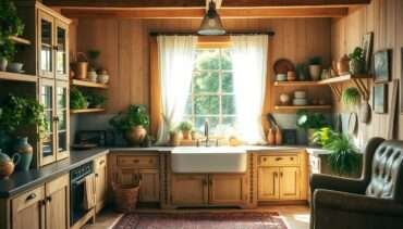 rustic boho kitchen,Boho Farmhouse Kitchen