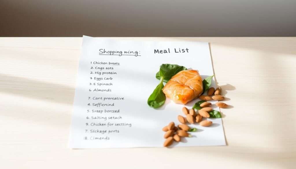 shopping list