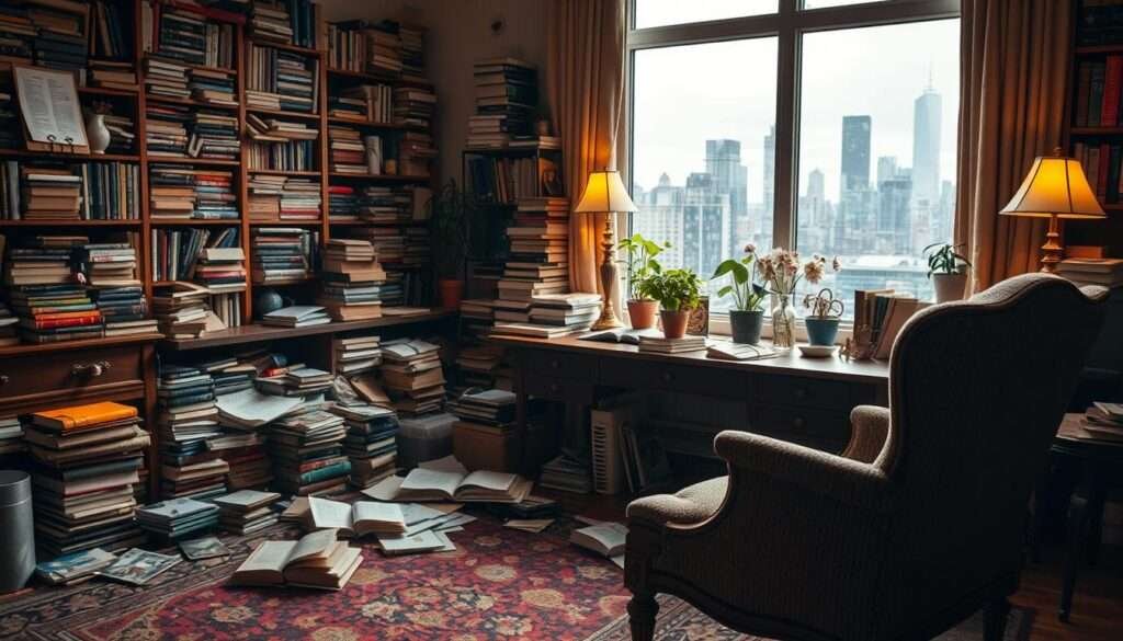 study cluttered rooms