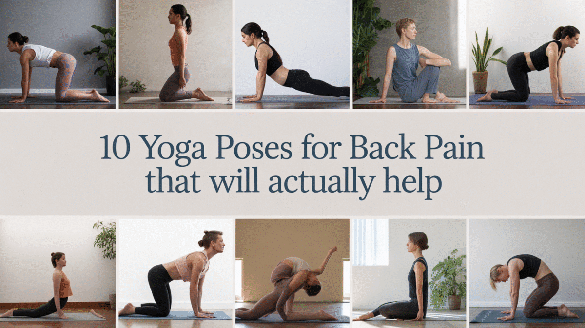 10 Yoga Poses for Back Pain That Will Actually Help