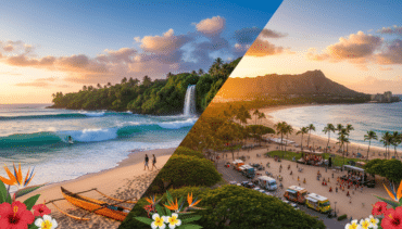 Things to do in Maui vs Oahu comparison