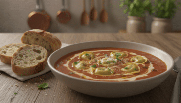Creamy Tomato Basil Tortellini Soup: Cozy Comfort in a Bowl