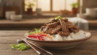 Korean Beef Bowls with Sesame Rice: Fast 5-Ingredient Dinner