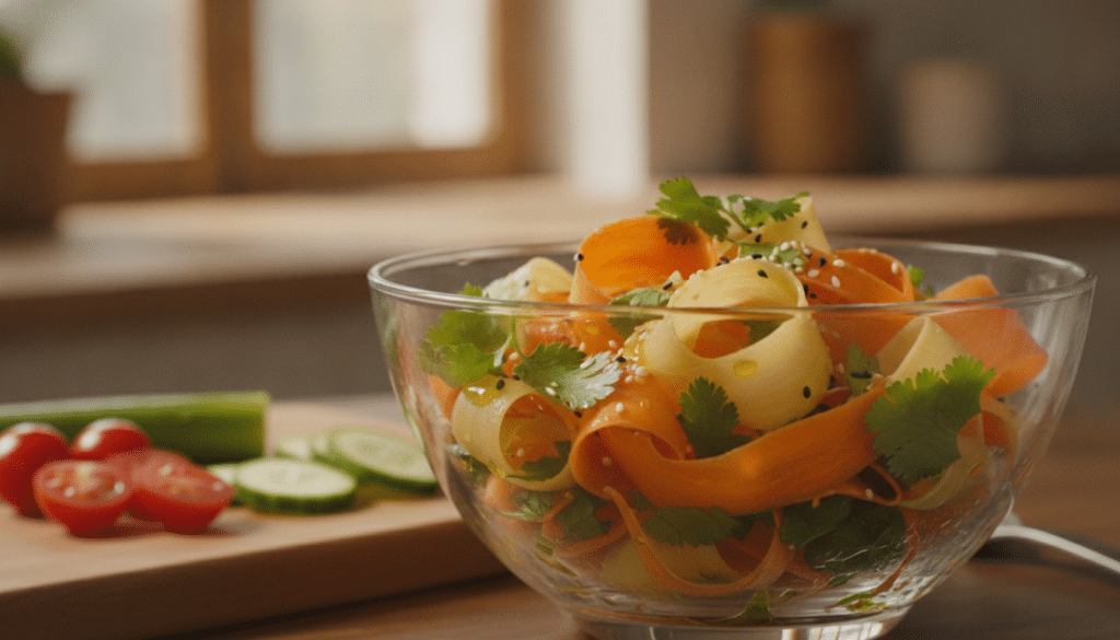 Viral Carrot Ribbon Salad You'll Want With Every Meal Viral Carrot Ribbon Salad You'll Want With Every Meal